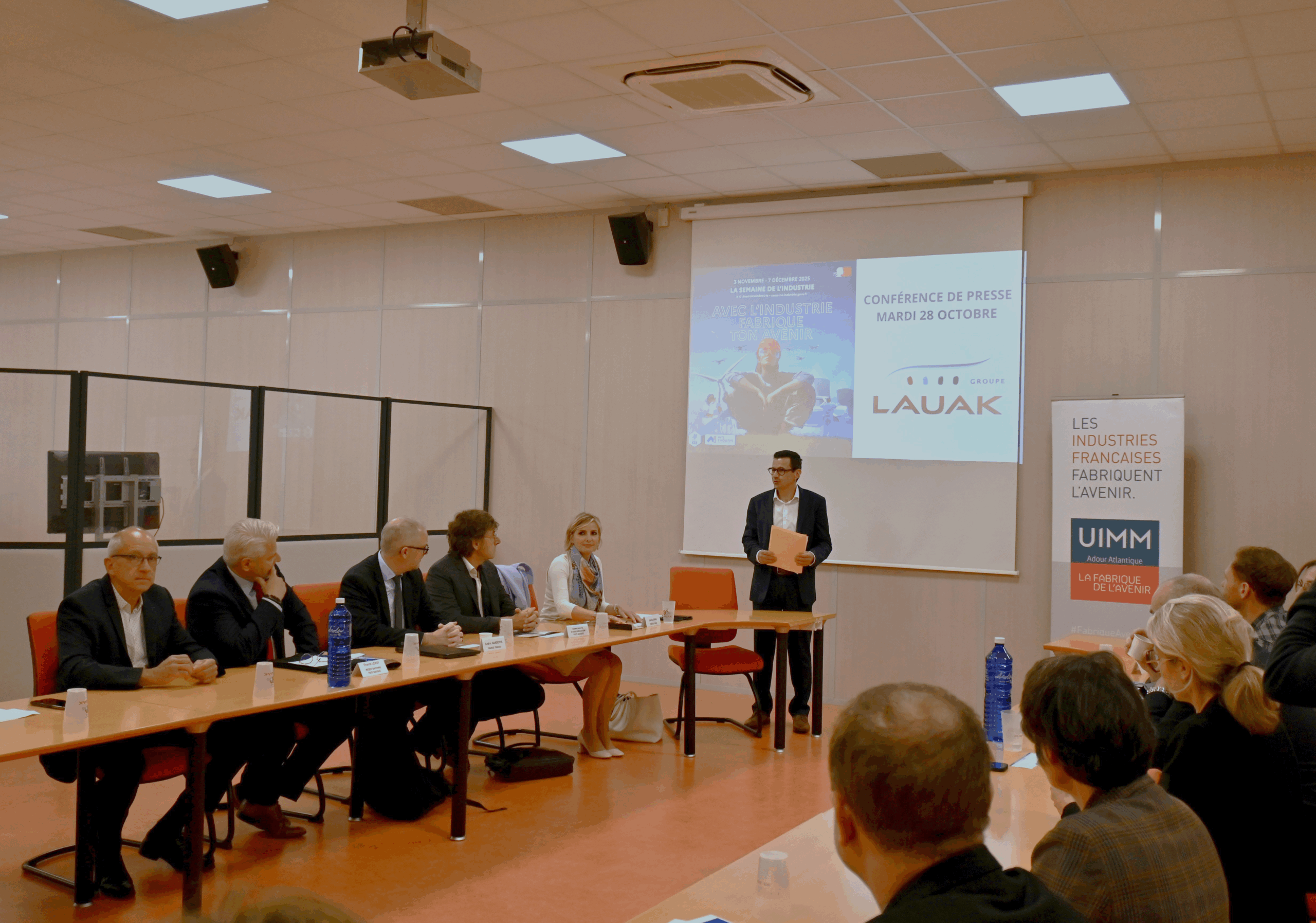 Conférence de presse – Semaine de l’industrie – Groupe Lauak (1)_