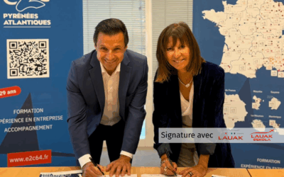 LAUAK s’engage aux côtés de l’École de la Deuxième Chance pour l’insertion des jeunes au Pays Basque